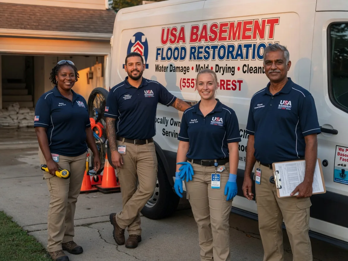 Basement Flood Cleanup company in Giddings, TX